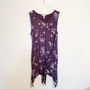 Sleeveless Floral Soma Tunic